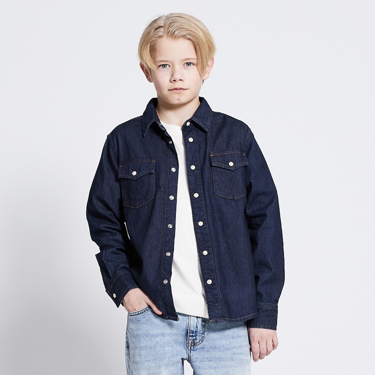Denim shirt "Clint star"